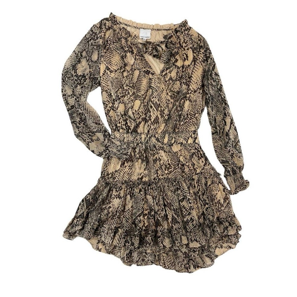 Skylar + Madison Smocked Ruffle Mini Dress- Small